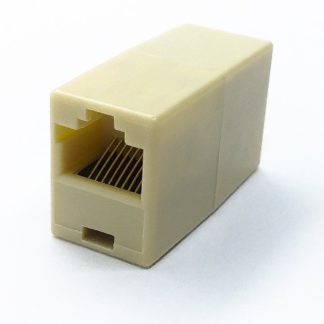 Соединитель LAN, Rj-45(гнездо) - Rj-45(гнездо) 8Р8С бочка