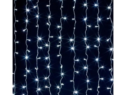 Гирлянда ШТОРА 3х2м "Белый/Синий/Мультицвет" 320 LED