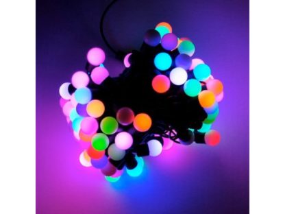 Гирлянда "Шарики" "Ball String" мультицвет 10м