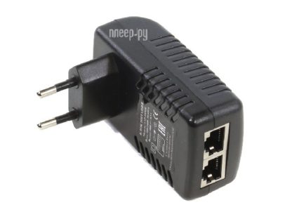 Блок питания POE 48V 0,5A для камер видеонаблюдения (инжектор)