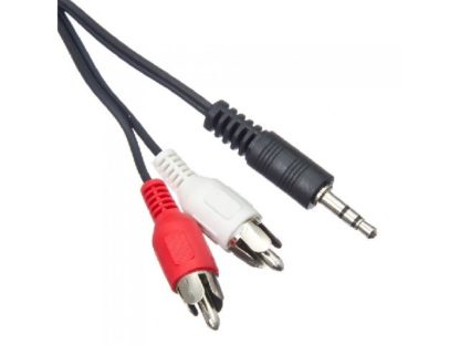 Кабель 2xRCA(штекер) — Jack 3,5(штекер) 3м