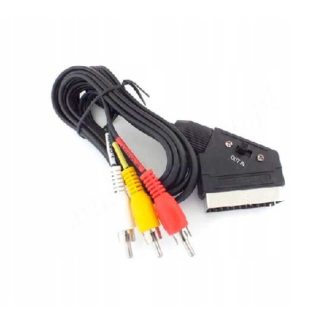 3xRCA(f) — SCART(m) 1.5м