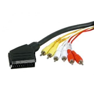 6xRCA(m) — SCART(m) 1.2м