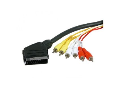 6xRCA(m) — SCART(m) 1.2м