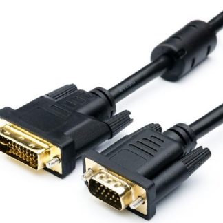 Кабель DVI-I(штекер) — VGA(штекер) 3м c фильтрами