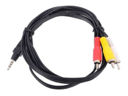 Jack 3.5(m) — 3xRCA(m)