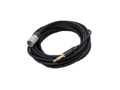Кабель Jack 6,3mono (Штекер)  - Canon XLR (штекер) 3м