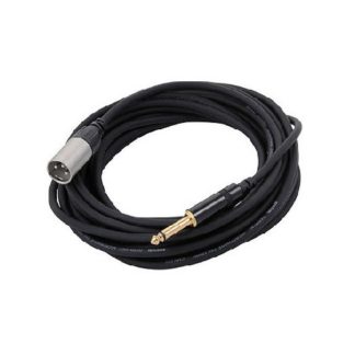 Jack mono 6.3(m) — CANON XLR(m) 10м