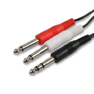 Jack 6.3(m) — 2xJack mono 6.3(m) 5м
