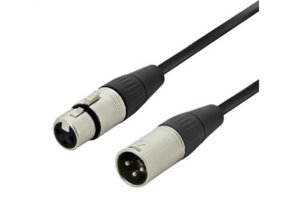 Кабель CANON XLR(штекер) — CANON XLR(гнездо) 1.5м удлинитель