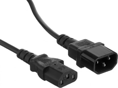 Сетевой «для компьютера межблочный»  IEC C13 — IEC C14 (3-pin) 3м