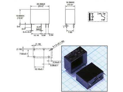 G5Q-14 (24V 5A) Электромагнитное реле