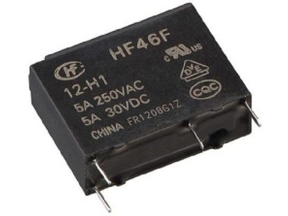 Реле HF46F (12-HS1) NRP26-A12D = G5NB-1A (5A,12V) электромагнитное