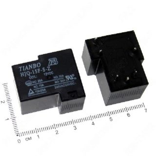 HJQ-15F-S-Z 12VDC-20A-конт.1C (Tianbo)(26638)