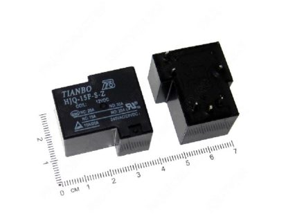 HJQ-15F-S-Z 12VDC-20A-конт.1C (Tianbo)(26638)