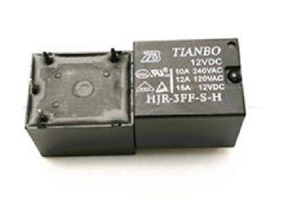 HJR-3FF-S-H 12VDC-10А-конт.1А (Tianbo)(26745)