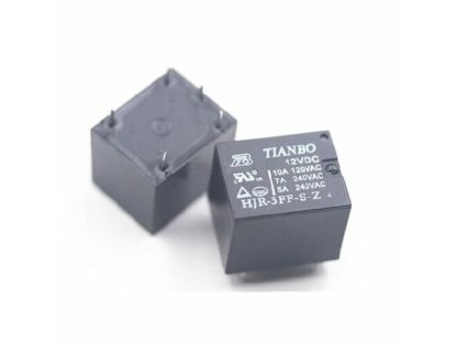 HJR-3FF-S-Z 12VDC-7А-конт.1С (Tianbo)(26753)