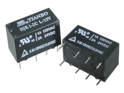HJR1-2C-L 12VDC-2А конт.2C (Tianbo)(26445)