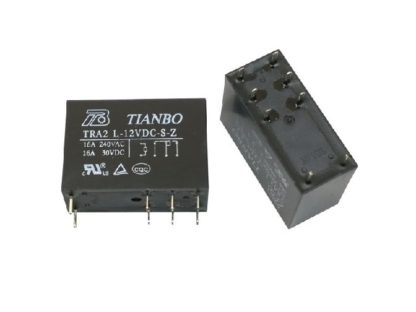 Реле TRA2L-12VDC-S-Z 16А-конт.1С (Tianbo) (26843) электромагнитное