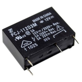 Реле PCJ-112D3M(=HF43F-012-HS) (12v, 5A) твердотельное оптопара