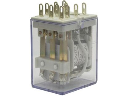 Реле SMB-24VDC-FL-2C (4453) 24v (2 пары на переключение) размер 35x27x20 реле электромагнитное