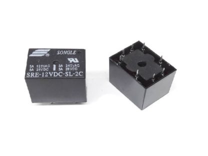 Реле SRE(4137) 12v (SRE-12VDC-SL-2C)(10196)