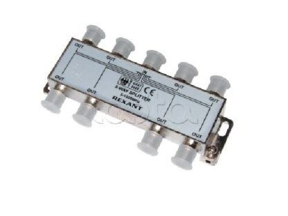6-WAY SPLITTER металлический корпус(5-1000MHz)