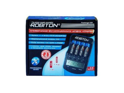 Зарядное устройство 2xAA или 2xAAA NiCD или NiMH ROBITON Music Smart 1000(без автомобильного адаптера)