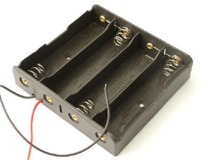 Держатель 4х18650 Li-ion с проводом