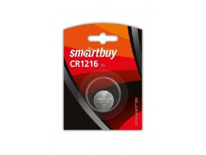 Батарейка CR1216 Smartbuy блистер
