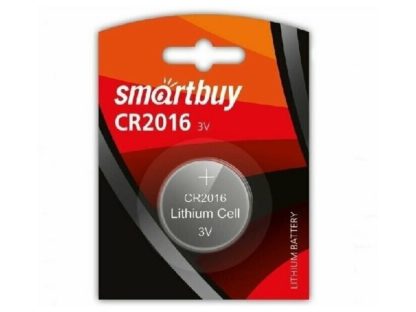 Батарейка CR2016 Smartbuy блистер