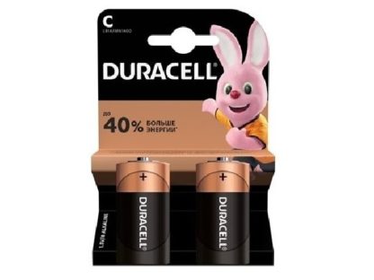Батарейка LR14 (343) алкалиновая DURACELL