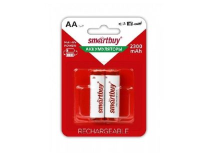 Аккумулятор NiMH АА Smartbuy 2300 mAh  (2шт в блистере. цена за 1шт)