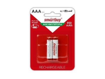 Аккумулятор NiMH ААA Smartbuy 950 mAh  (2шт в блистере. цена за 1шт)