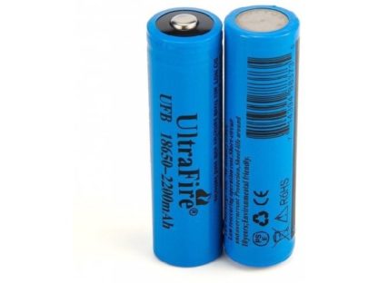 Аккумулятор 18650 без защиты. 3.7v.3000mAh(по факту 2600mAh) UltraFire для фонариков типа SWAT аккумулятор литий-ионный