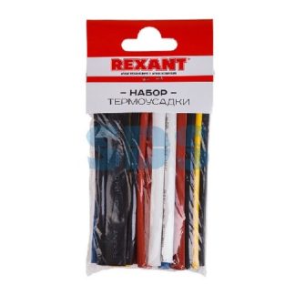 Набор термоусадки AUTO PLUS 2:1 (Набор 19 шт. ) REXANT
