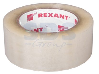 Скотч упаковочный 48мм x 150м. ,  50мкм,  прозрачный REXANT