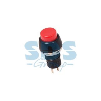 Выключатель-кнопка 250V 1А (2с) ON-OFF красная, желтая, зеленая Micro