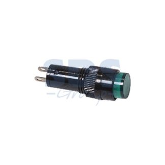 Индикатор O10 220V зеленый