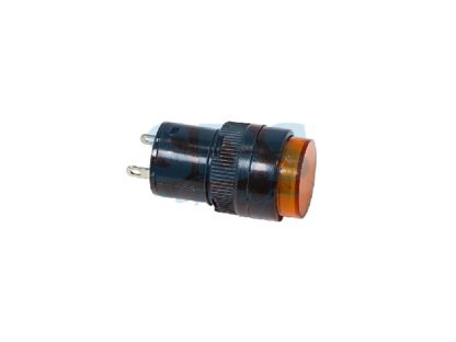 Индикатор O16 220V желтый