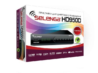 Цифровая приставка Selenga HD950D DVB-T2