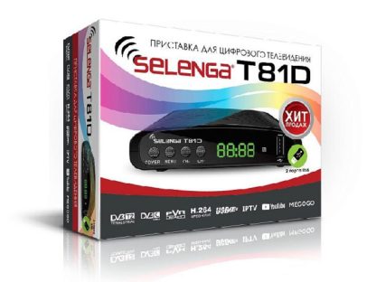 Цифровая приставка Selenga T81D DVB-T2