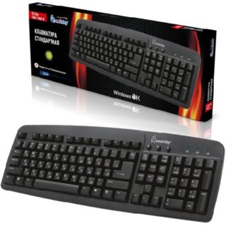 Клавиатура проводная Smartbuy 108 (SBK-108U-K)(USB)