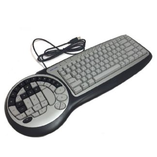 Клавиатура игровая WOLF KING DK-2588UH (дополнительный игровой блок,хаб на 2 USB порта)