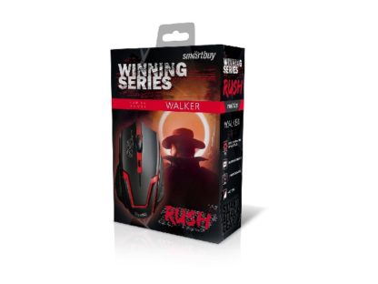 Мышь проводная оптическая ,игровая Smartbuy RUSH WALKER (SBM-722G-W)