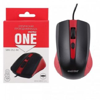 Мышь проводная оптическая Smartbuy ONE 352 (SBM-352-K)( USB)