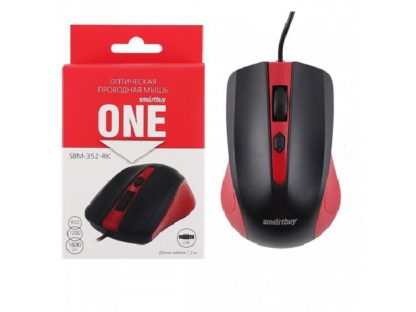 Мышь проводная оптическая Smartbuy ONE 352 (SBM-352-K)( USB)