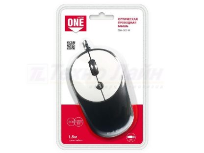 Мышь проводная оптическая Smartbuy ONE 382 ( USB)