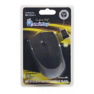 Мышь беспроводная оптическая Smartbuy 325AG (3 кл.,1000dpi, USB)