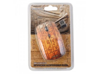 Мышь беспроводная оптическая Smartbuy 327AG с принтом EGYPT (3 кл.,1000dpi, USB)
